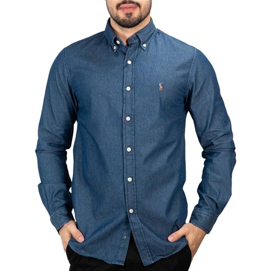Camisa Hombre Indigo (Jean) - Norva Select