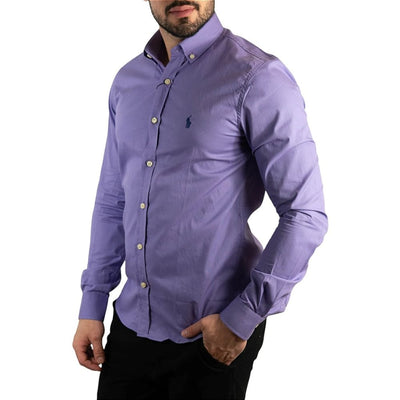 Camisa Hombre Lila Clásica - Norva Select