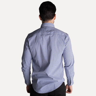 Camisa Hombre Oscura a Cuadros TM - Norva Select