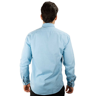 Camisa Hombre Rain Azul Marino - Norva Select