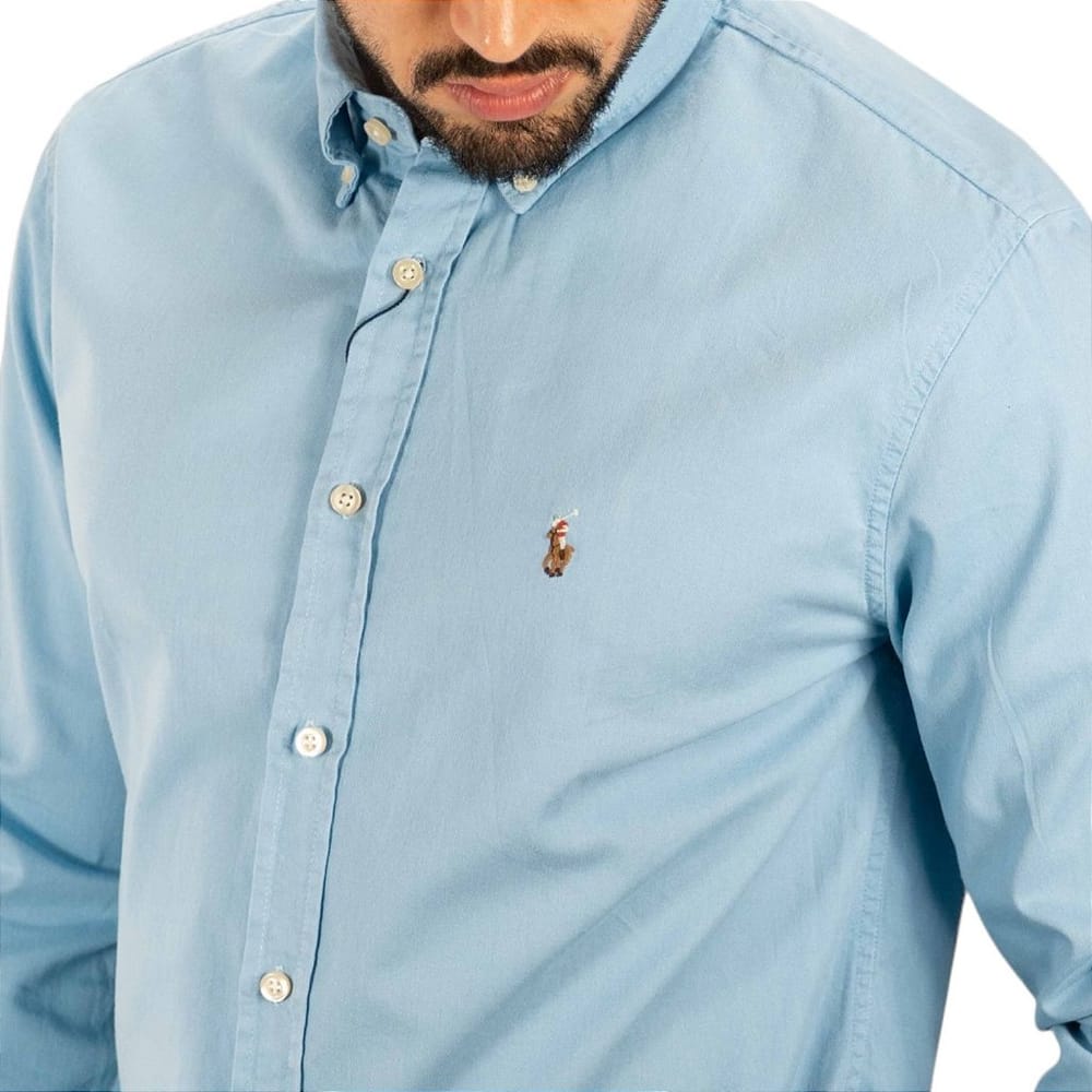Camisa Hombre Rain Azul Marino - Norva Select