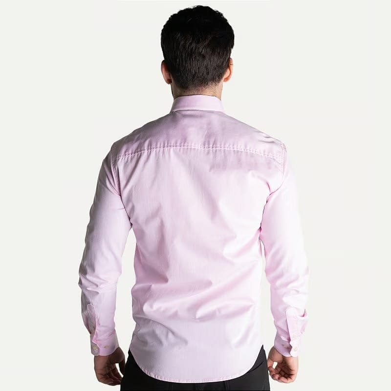Camisa Hombre Rain Rosada - Norva Select