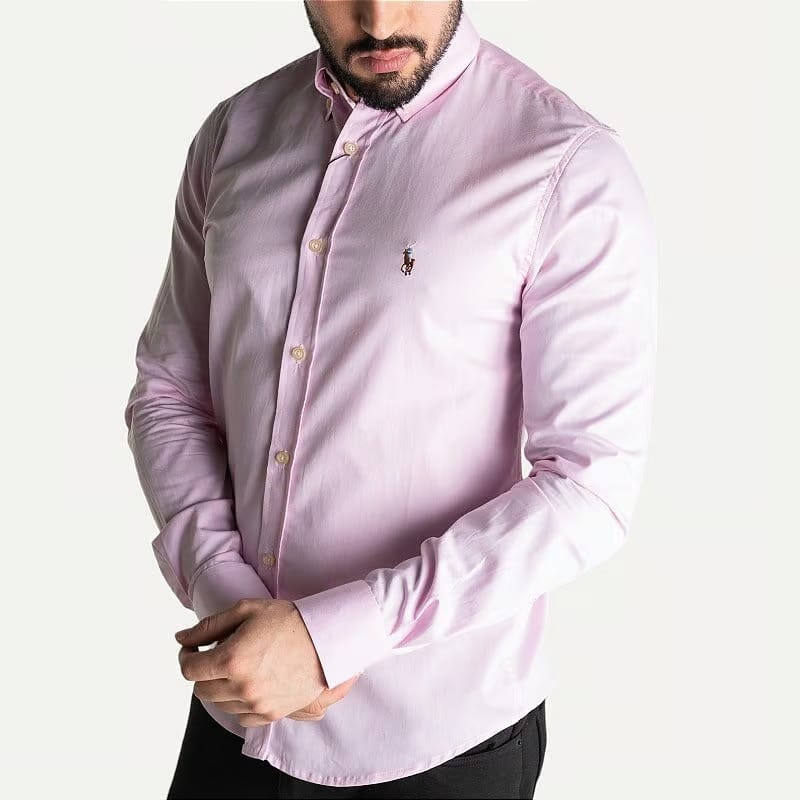 Camisa Hombre Rain Rosada - Norva Select
