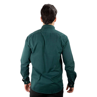 Camisa Hombre Rain Verde Militar - Norva Select