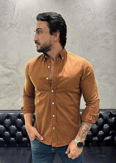 Camisa Hombre Terracota TM - Norva Select