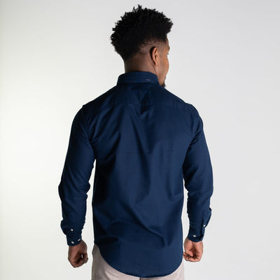 Camisa Hombre TM Azul Oscura - Norva Select