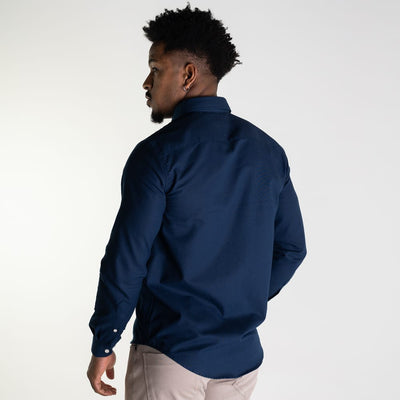 Camisa Hombre TM Azul Oscura - Norva Select