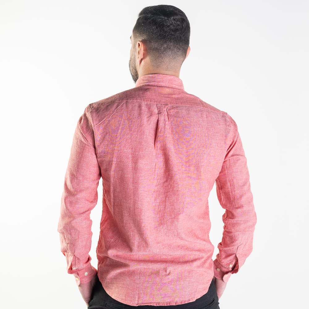 Camisa Roja Lino
