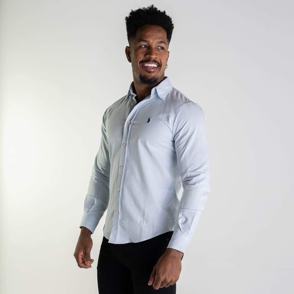 Camisa Hombre Marino Clásica