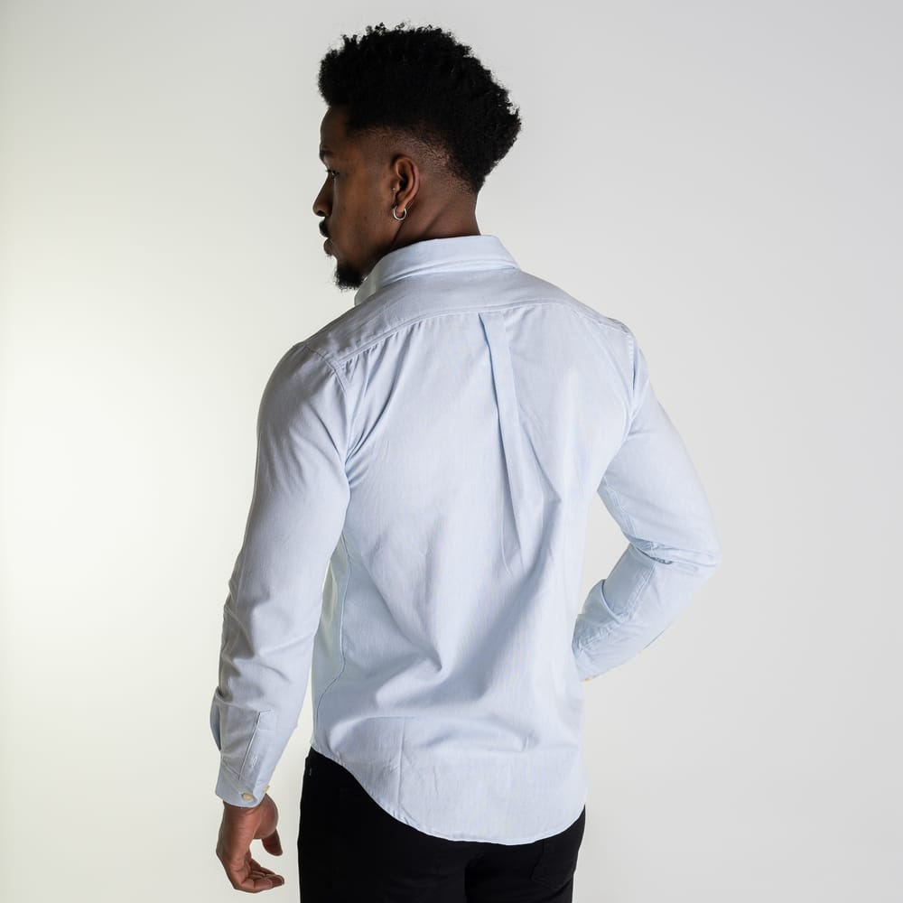 Camisa Hombre Marino Clásica