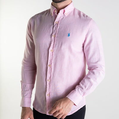 Camisa Rosada Lino - Norva Select