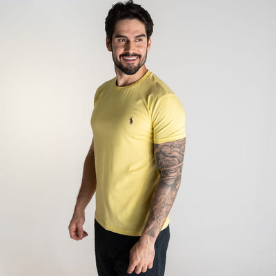 Camiseta Basica Amarilla Clasica - Norva Select