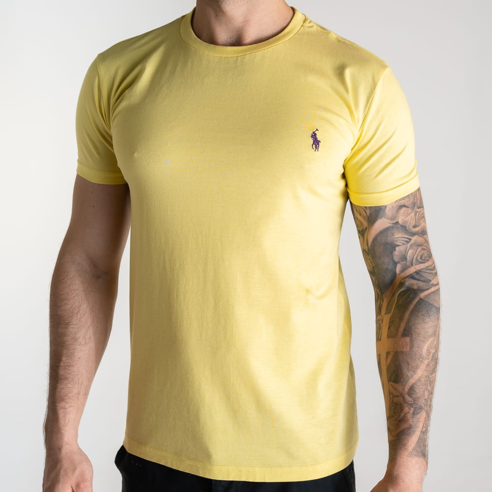 Camiseta Basica Amarilla Clasica - Norva Select