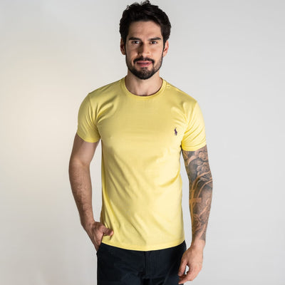 Camiseta Basica Amarilla Clasica - Norva Select