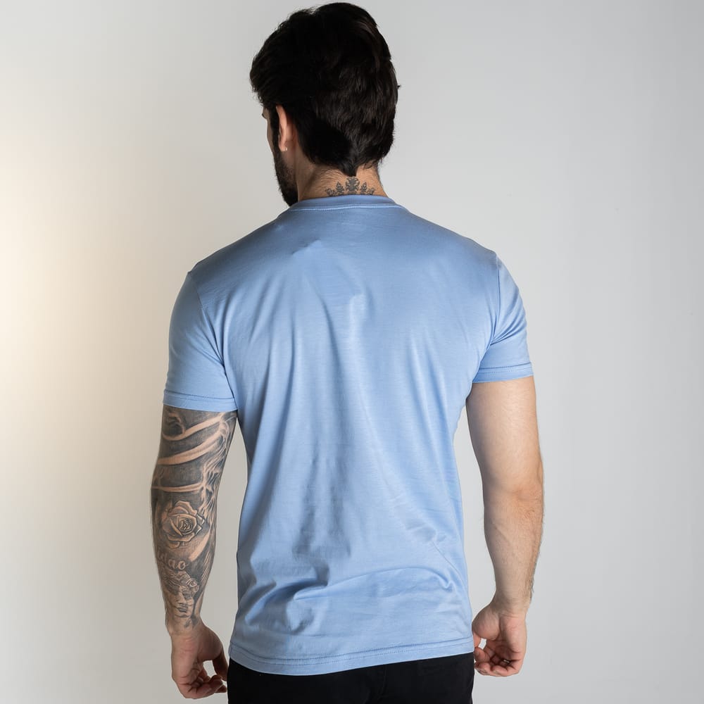 Camiseta Basica Azul Cielo Rain - Norva Select