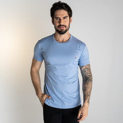 Camiseta Basica Azul Cielo Rain - Norva Select