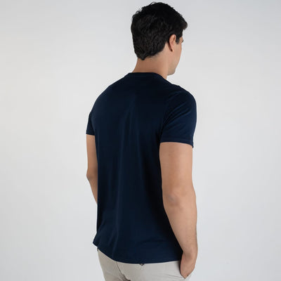 Camiseta Basica Azul Oscuro LC - Norva Select