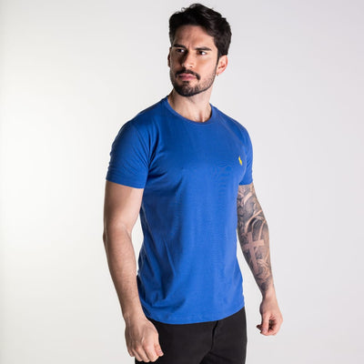 Camiseta Basica Azul rey Clasica - Norva Select