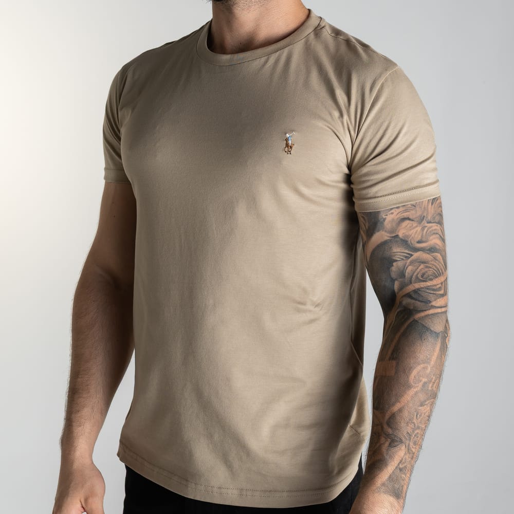 Camiseta Basica Beige Rain - Norva Select