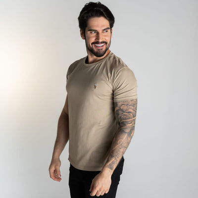 Camiseta Basica Beige Rain - Norva Select