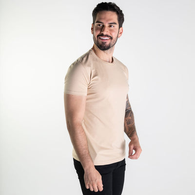 Camiseta Basica Beige TM - Norva Select