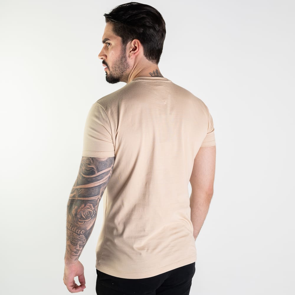 Camiseta Basica Beige TM - Norva Select