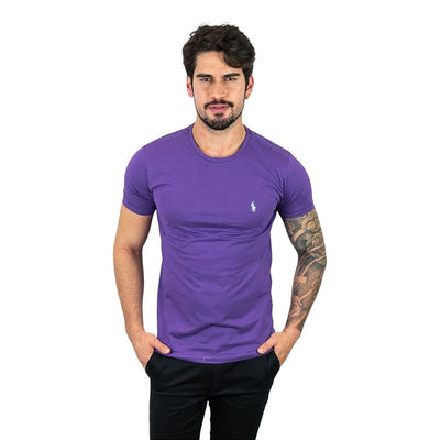 Camiseta Basica Morada Clasica - Norva Select