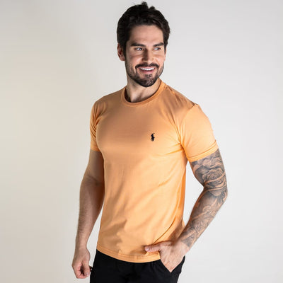 Camiseta Basica Naranja Clasica - Norva Select