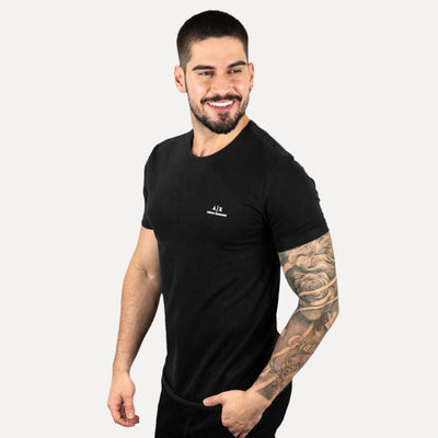 Camiseta Basica Negra AIX - Norva Select