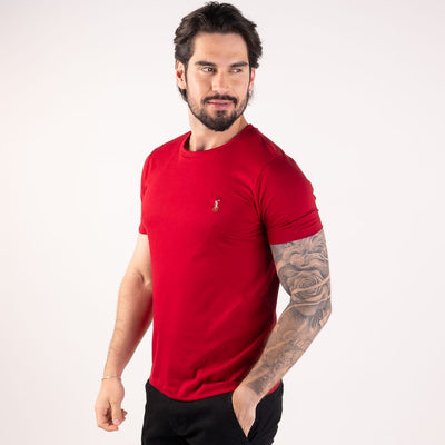 Camiseta Basica Roja Rain - Norva Select