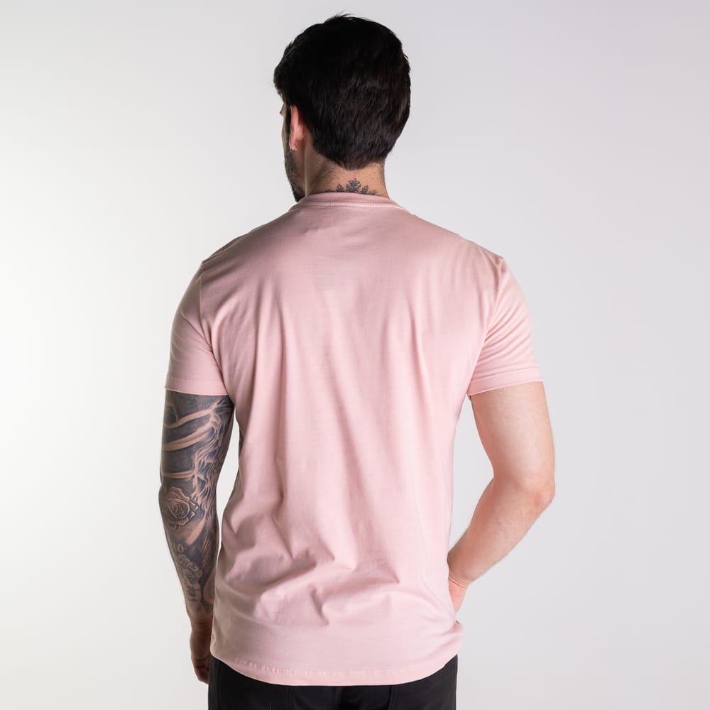 Camiseta Basica Rosada Clasica - Norva Select