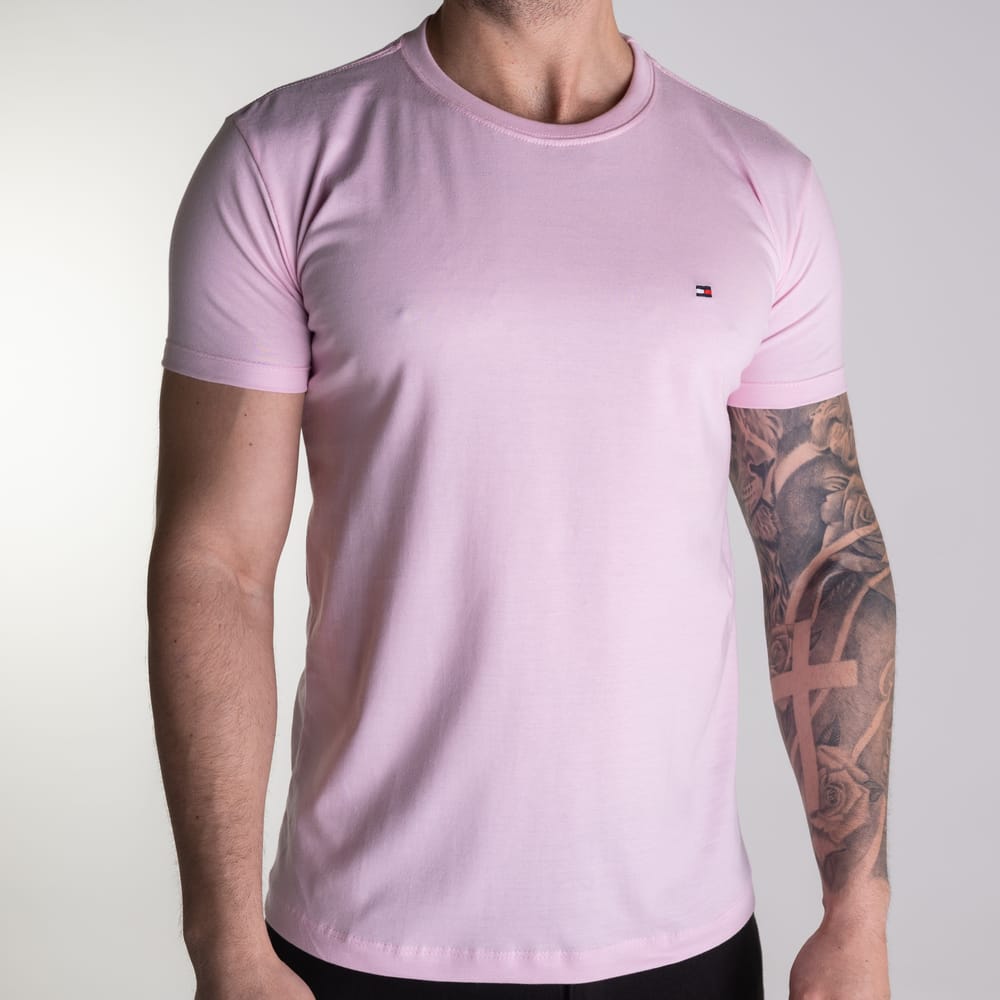 Camiseta Basica Rosada TM - Norva Select