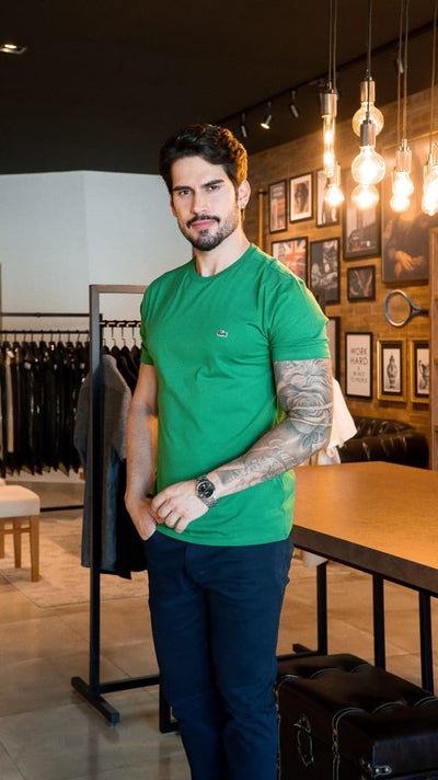 Camiseta Basica Verde Brasil LC - Norva Select