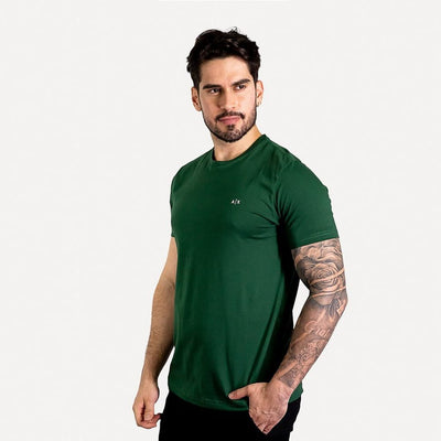 Camiseta Basica Verde Hoja AIX - Norva Select
