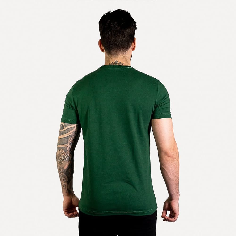 Camiseta Basica Verde Hoja AIX - Norva Select