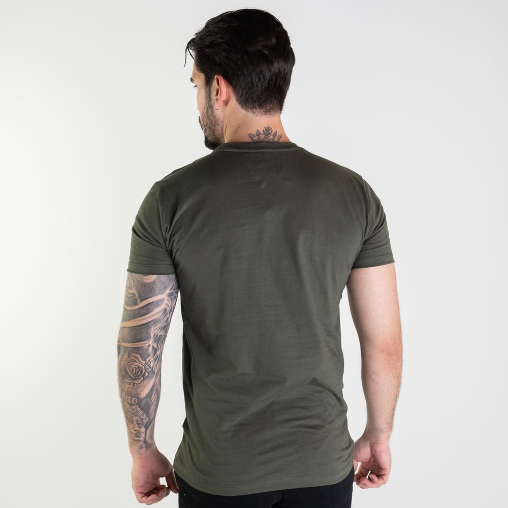 Camiseta Basica Verde Militar TM - Norva Select