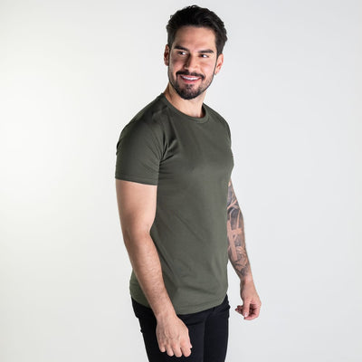 Camiseta Basica Verde Militar TM - Norva Select