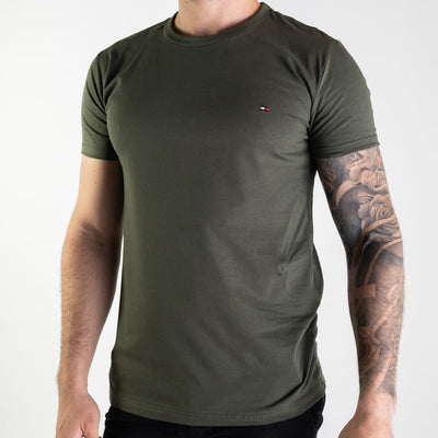 Camiseta Basica Verde Militar TM - Norva Select