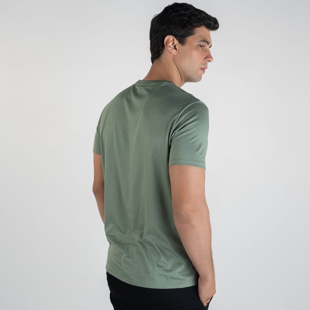 Camiseta Basica Verde Oliva LC - Norva Select