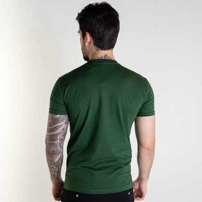 Camiseta Basica Verde Pino Clasica - Norva Select