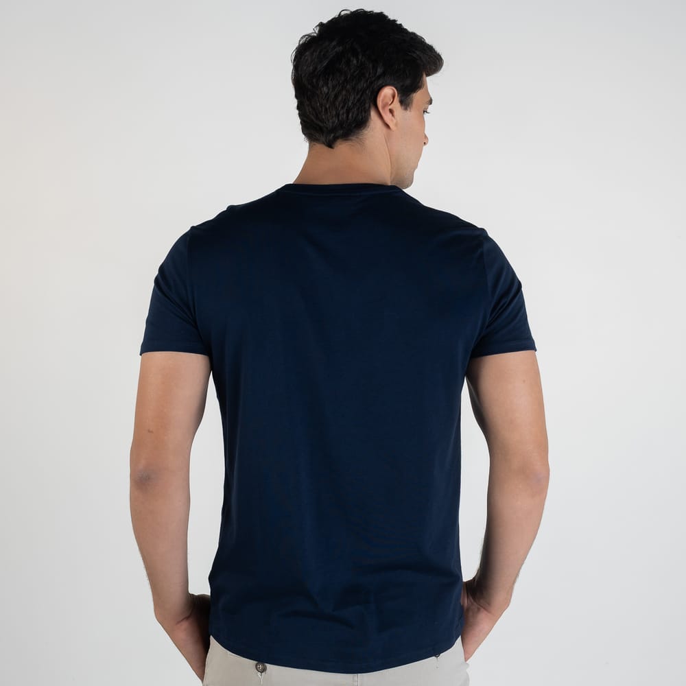 Camiseta Basica Azul Oscuro LC