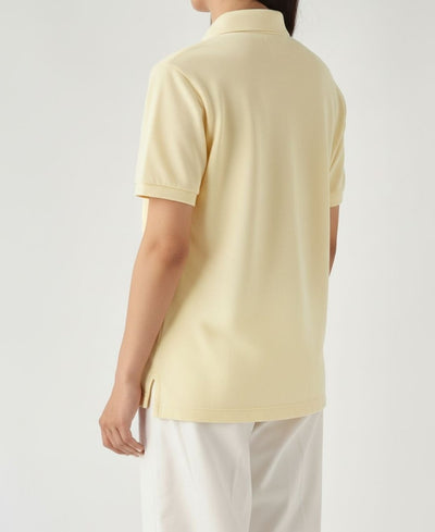 Camiseta Polo Pique Mujer Amarilla - Norva Select