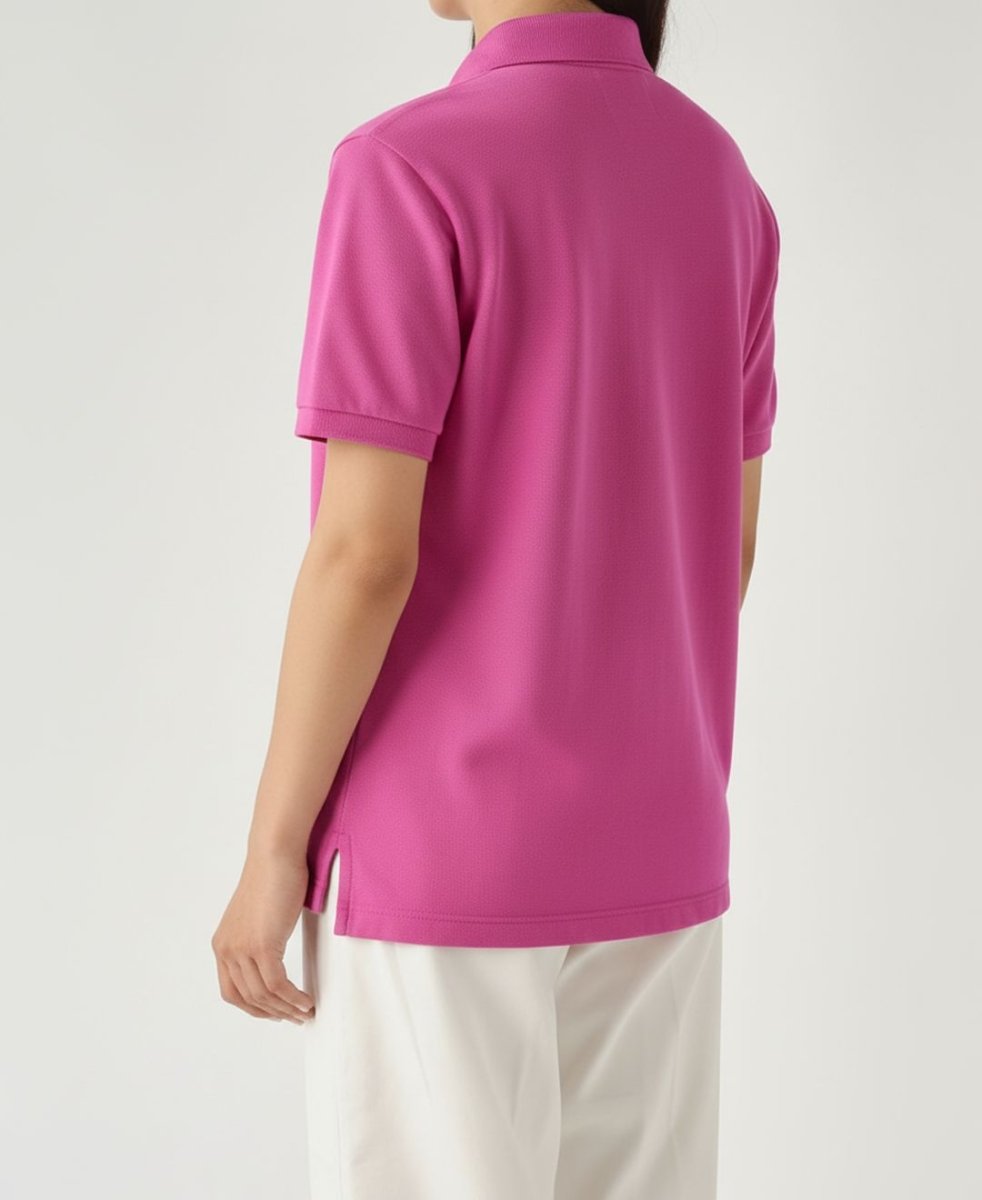 Camiseta Polo Pique Mujer Lila - Norva Select