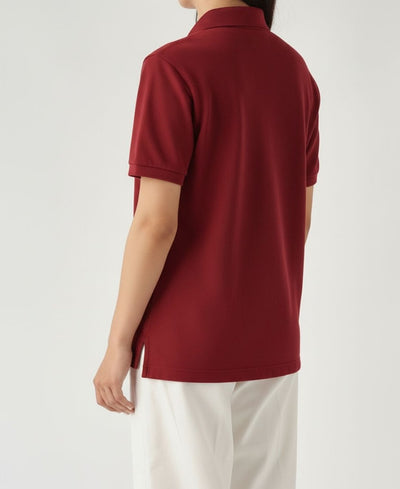 Camiseta Polo Pique Mujer Roja - Norva Select