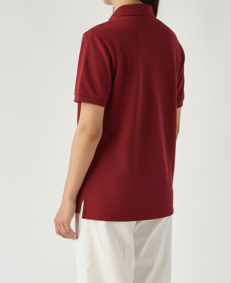 Camiseta Polo Pique Mujer Roja - Norva Select