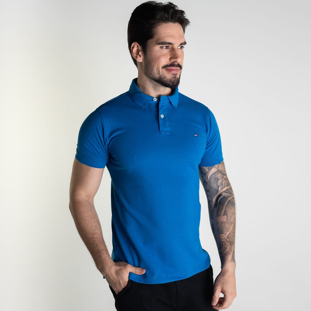 Camiseta Tipo Azul cielo TM - Norva Select