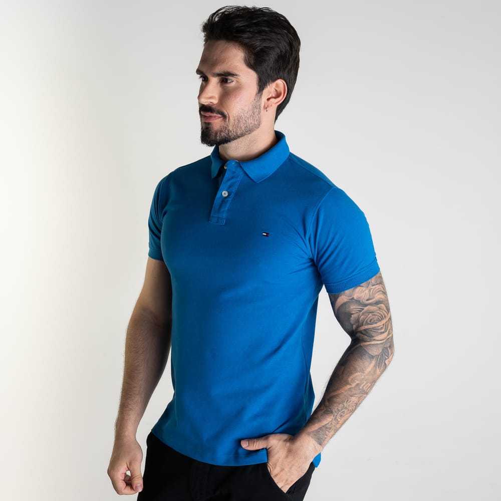 Camiseta Tipo Azul cielo TM - Norva Select