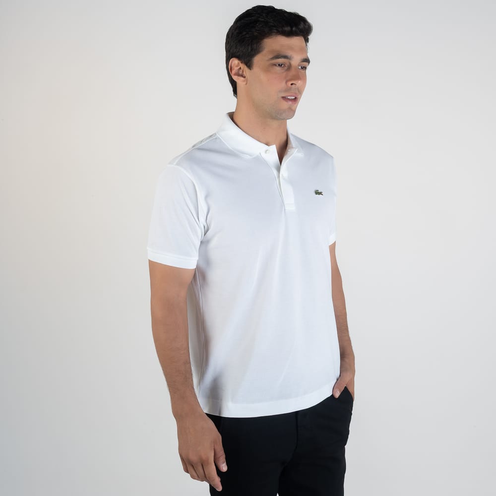 Camiseta Tipo Polo Blanca LC - Norva Select