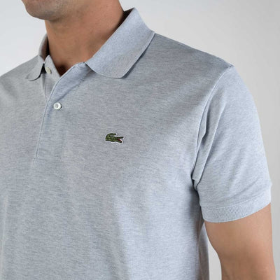 Camiseta Tipo Polo Gris LC - Norva Select
