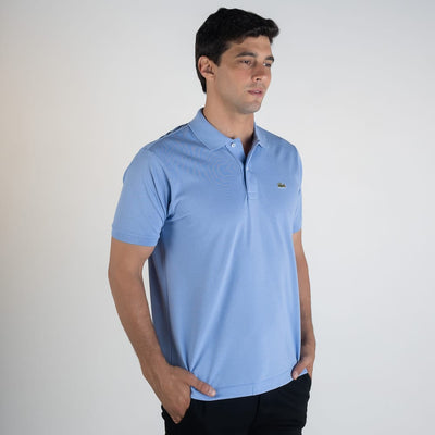 Camiseta Tipo Polo Lila LC - Norva Select